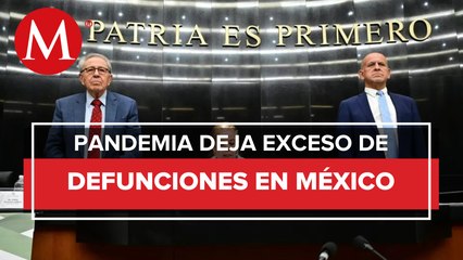 Exceso de mortalidad se elevó durante pandemia de covid-19: Ssa en Senado