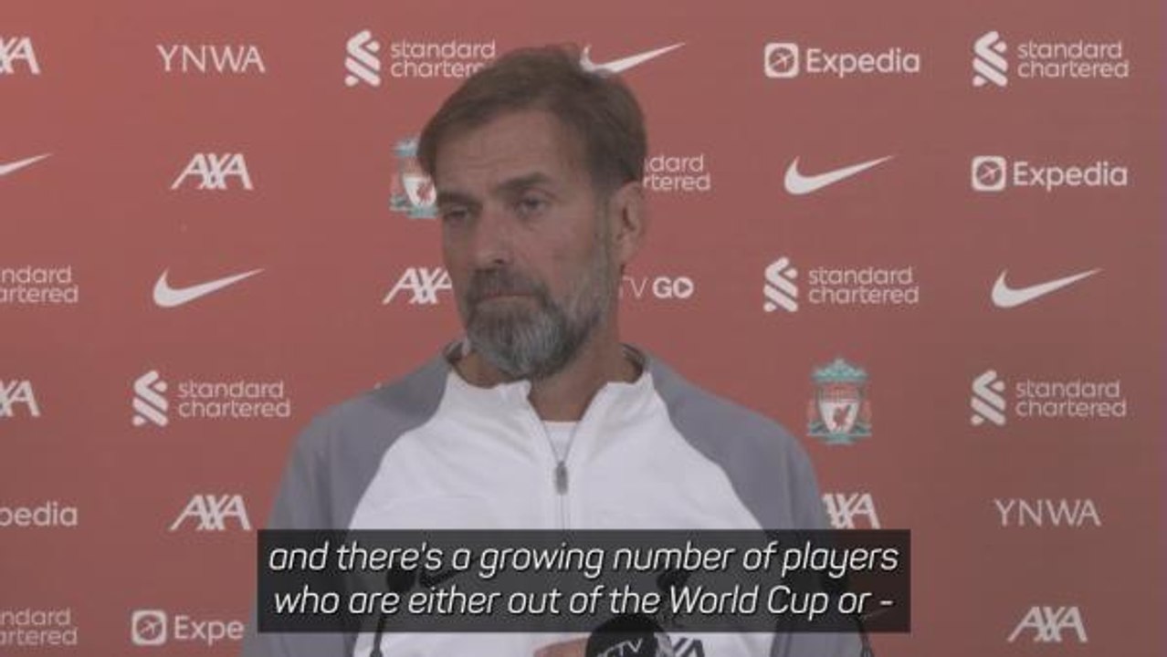 'Nobody cares' - Klopp snaps at journalist over...