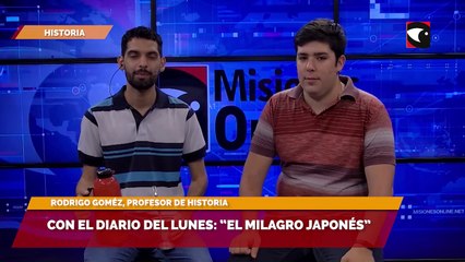 Con el diario del lunes: "El milagro japonés"