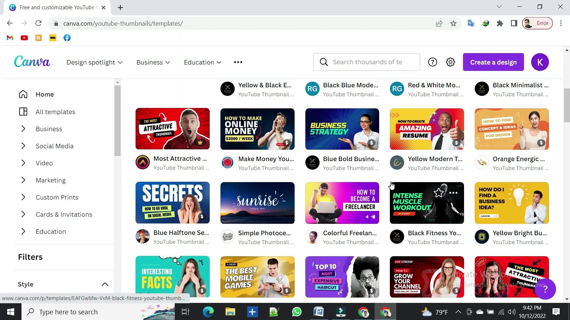 ⁣How to make thumbnail for YouTube videos using Canva
