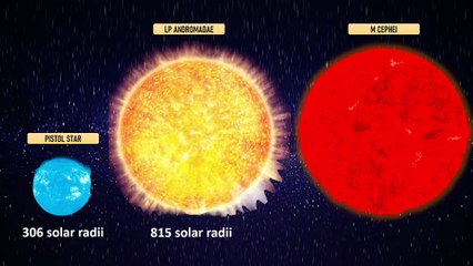 Largest Stars Comparison | Comparison