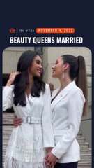 Tải video: Miss Grand 2020 queens Fabiola Valentín and Mariana Varela are married