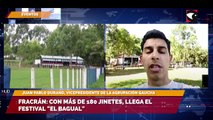 Fracrán con más de 180 jinetes, llega el festival El Bagual