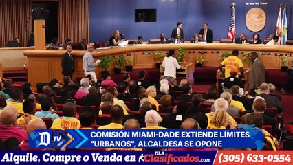 Comisión Miami-Dade extiende límites "urbanos", alcaldesa se opone | El Diario en 90 segundos
