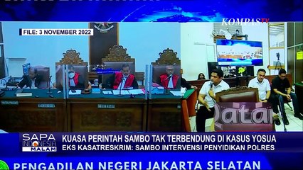 Kuasa Perintah Sambo Tak Terbendung di Kasus Yosua, Anak Buah Turuti Segala yang Diperintahkannya!