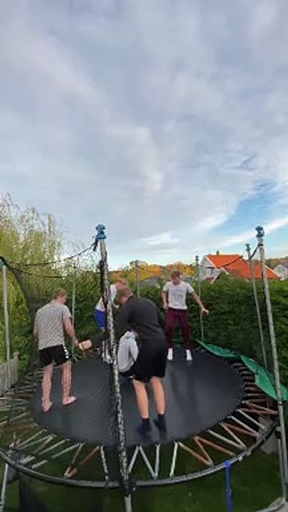 A Trampoline Tumble