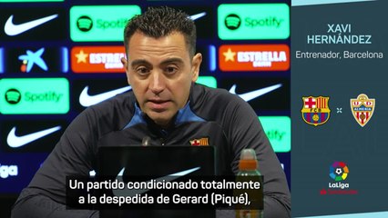 Tải video: Xavi y la retirada de Piqué: 