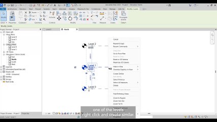 Levels and Floor Plans in Revit