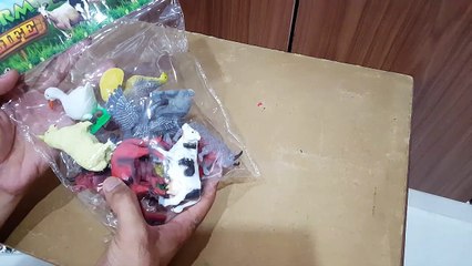 unboxing and review of Farm Life Animal Toy Play Set for Kids