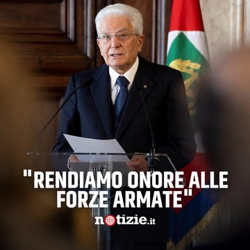 Festa delle Forze Armate: La pace è un valore da coltivare e preservare