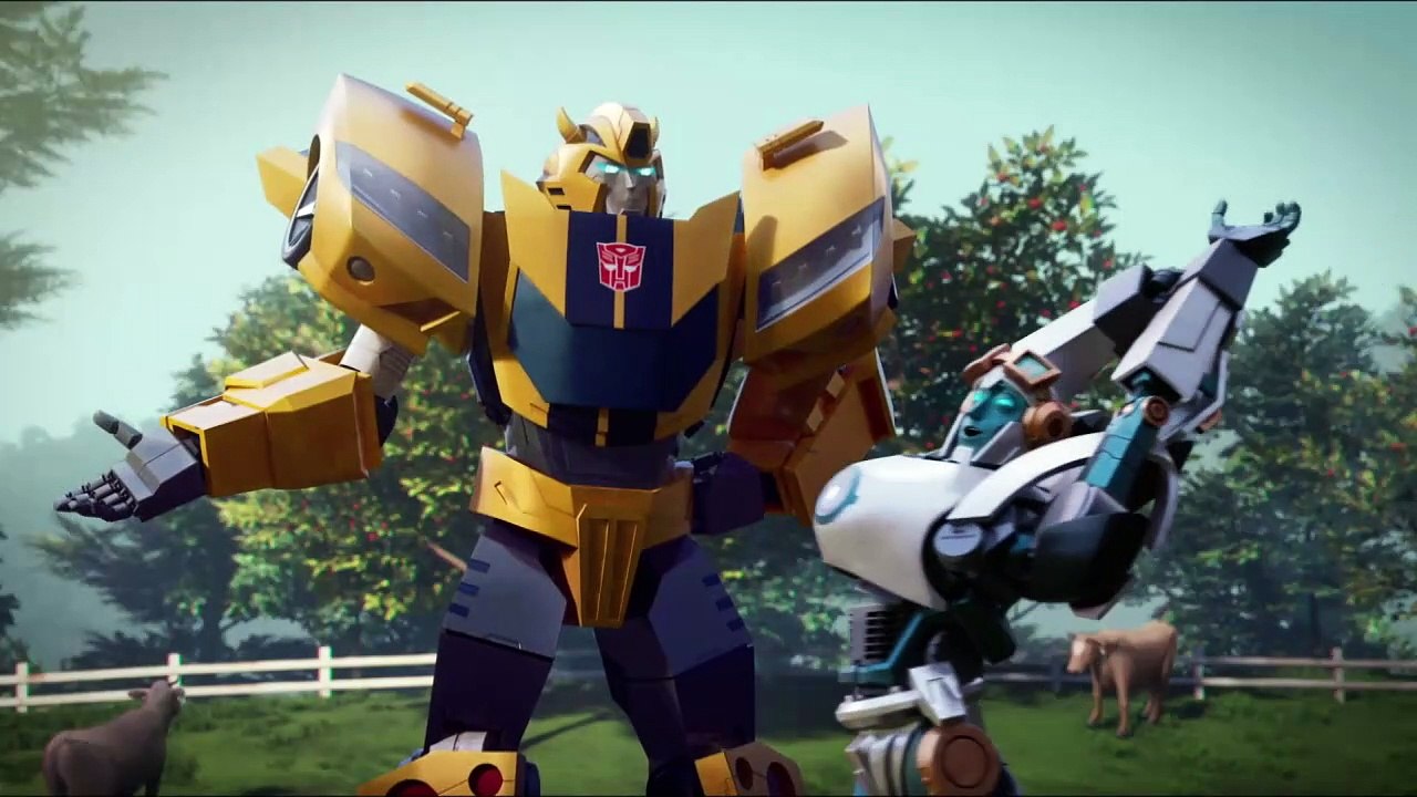 Transformers Earthspark cast "We can brand cats?" video Dailymotion
