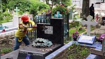 El Salvador destruye lápidas de pandilleros para evitar que sean lugar de culto