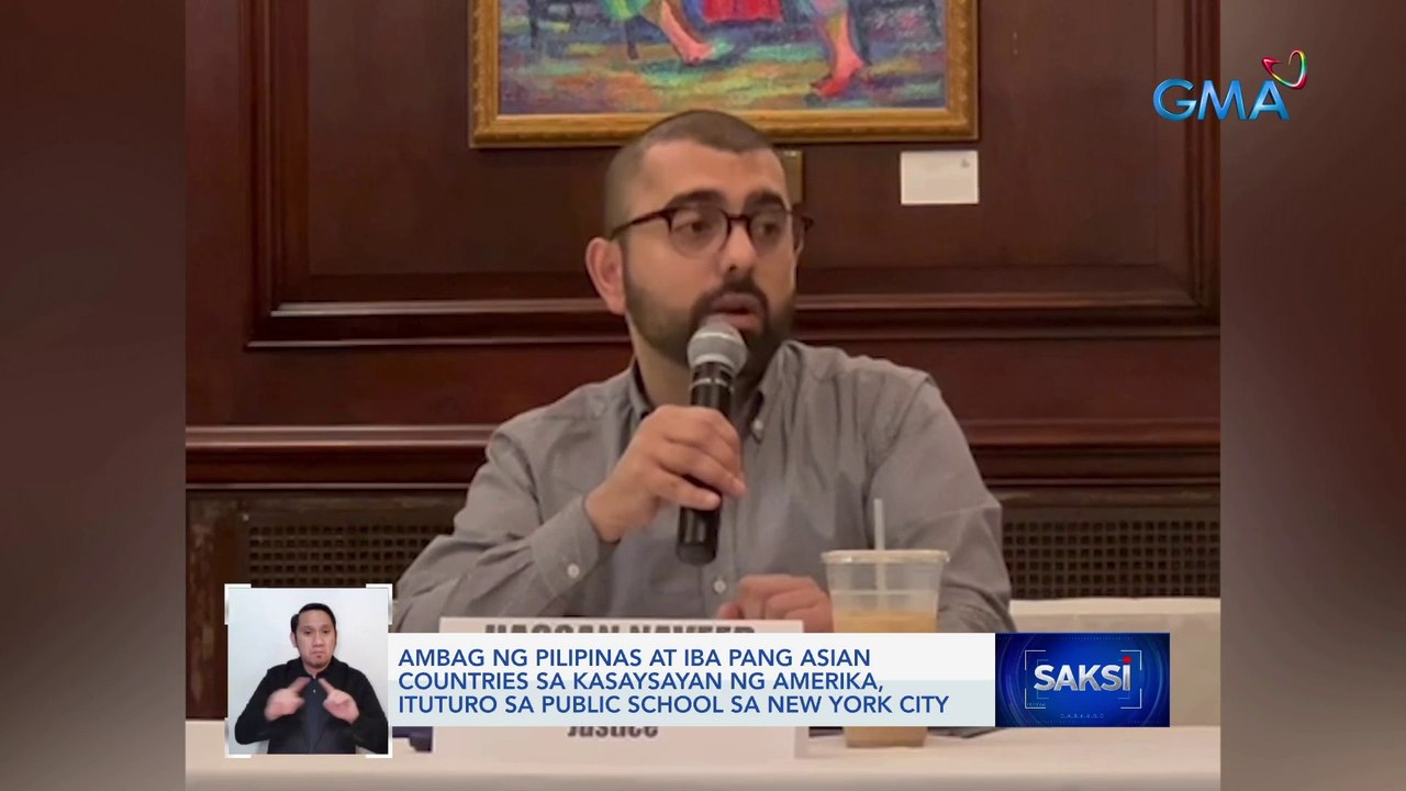 Shared Phl–U.S. history, ituturo sa ilang public school sa New Jersey kasabay ng paglaban sa Asian hate | Saksi