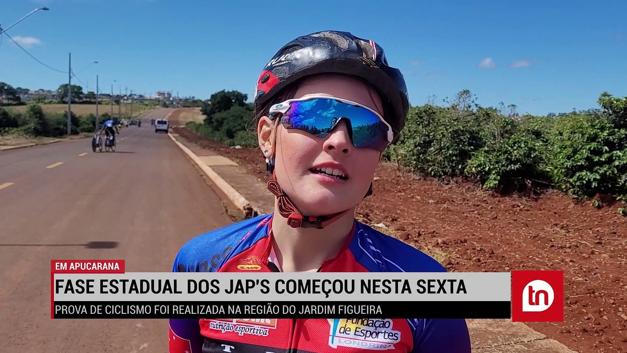 Ciclismo abre competições dos  JAP's em Apucarana; assista