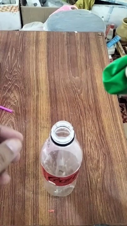 balloon and bottle hack.