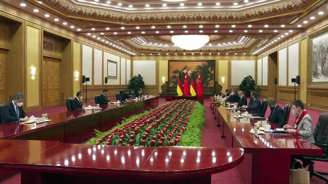 Scholz in China: Richtige Reise zum richtigen Zeitpunkt