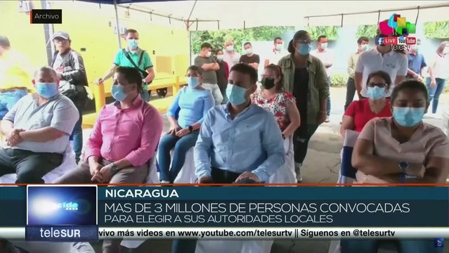 Más de tres millones de nicaragüenses están convocados a votar en las elecciones municipales