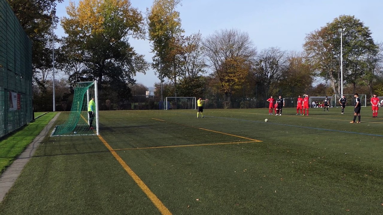 Das 1:0 für Sparta III durch Dzovani Ramadani gegen Osterode II