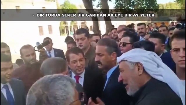 Davutoğlu'nun dinlediği vatandaş: Damat nerede, 128 milyar dolar nerede?