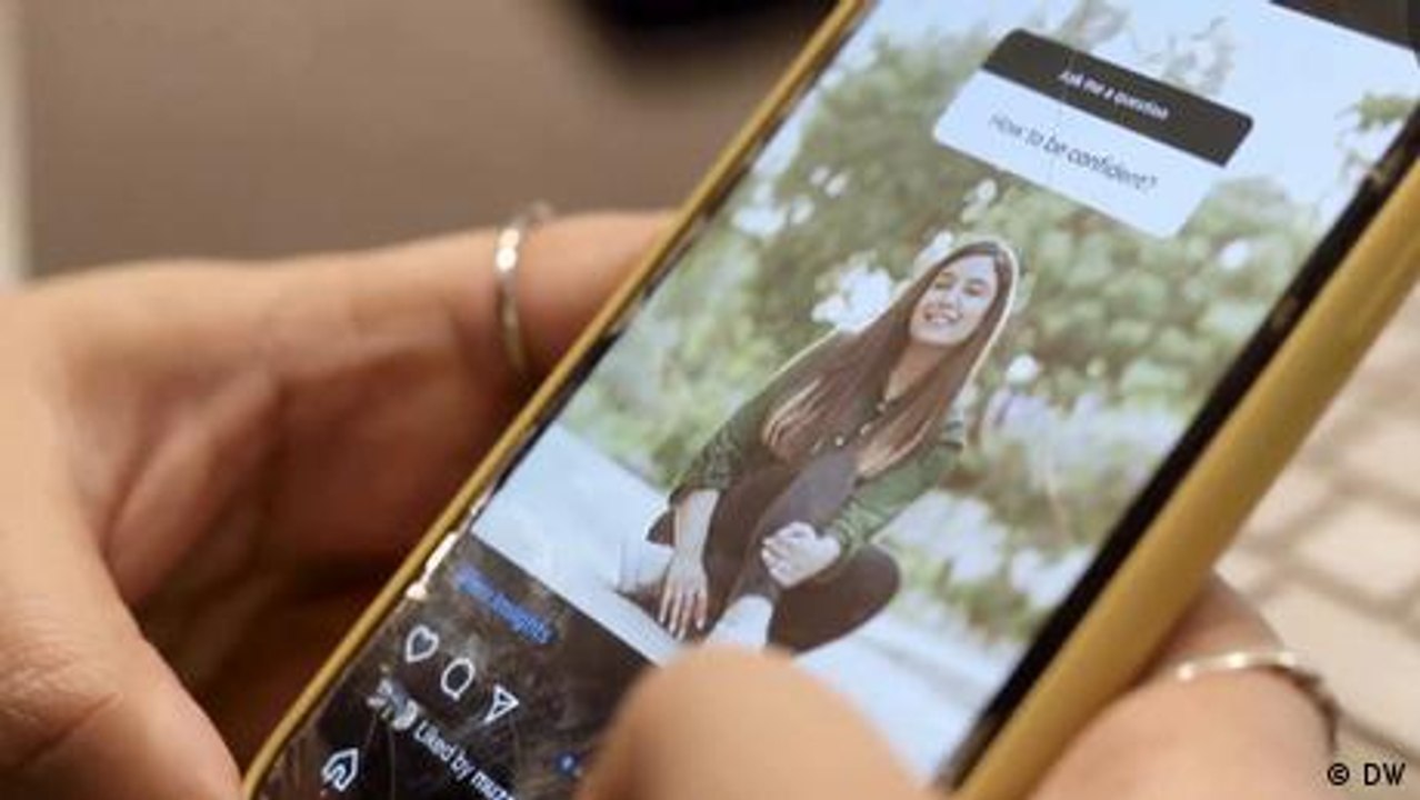 Humna Raza – eine Social-Media-Influencerin in Pakistan