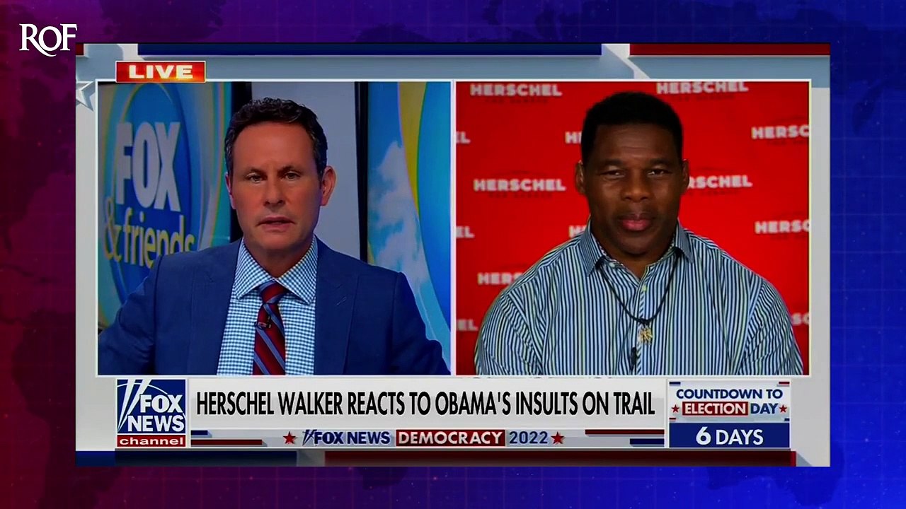 Herschel Walker Issues World's Dumbest Challenge To Barack Obama