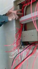 Real hard home electrtion work main breakers dp box