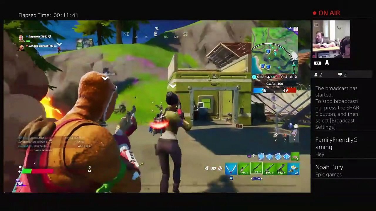Fortnite Thanksgiving special stream
