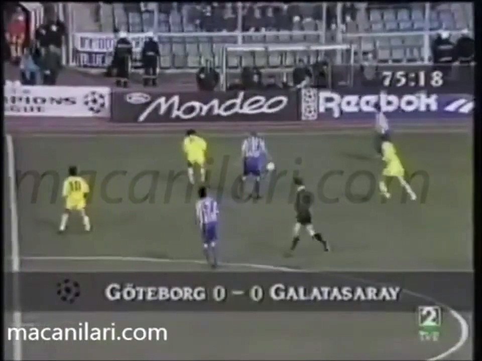 IFK Göteborg 1-0 Galatasaray 19.10.1994 - 1994-1995 UEFA Champions League Group A Matchday 3