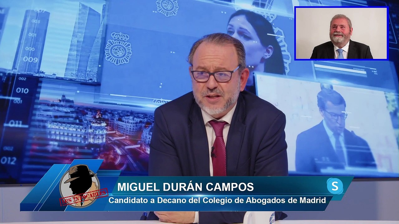 MIGUEL DURÁN:  El ICAM tiene que evitar el voto por correo proceda de domicilios de los candidatos