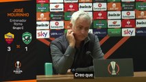 Mourinho, técnico de la Roma: 