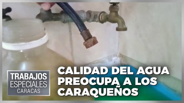Calidad del agua preocupa a los caraqueños – Especiales VPItv