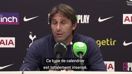 15e j. - Le coup de gueule de Conte sur le calendrier post-Mondial : "C'est totalement insensé !"