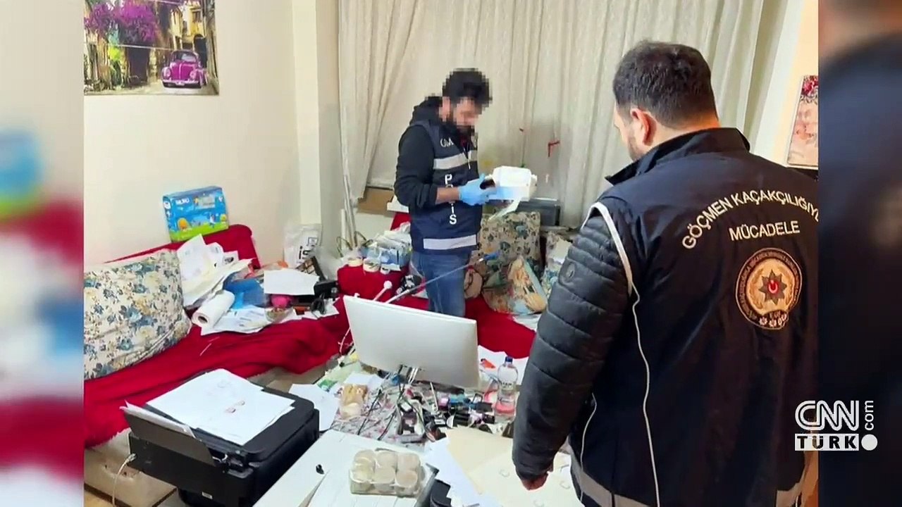 Sahte pasaport basım merkezi!