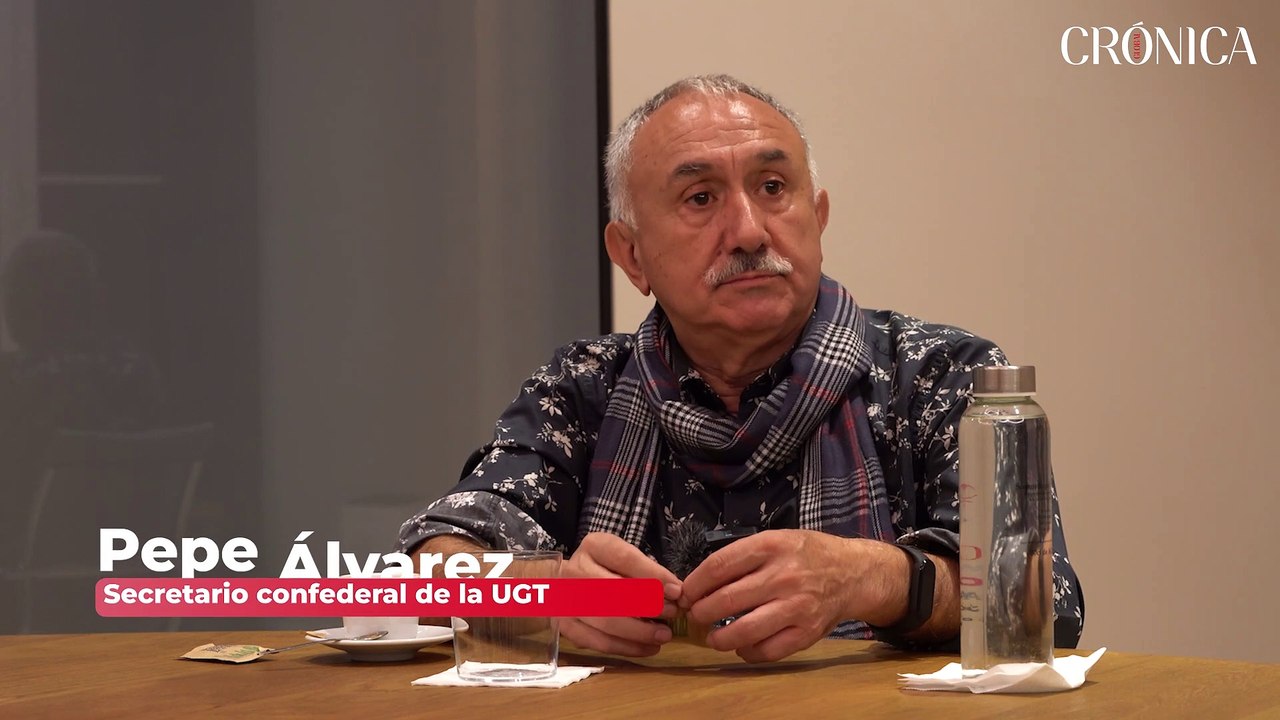 Pepe Álvarez- No nos deberíamos haber metido en la formación profesional, el debe es mucho más que el haber