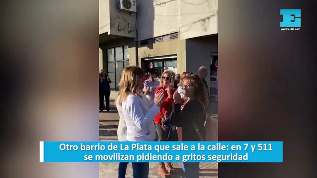 Otro barrio de La Plata que sale a la calle: en 7 y 511 se movilizan pidiendo a gritos seguridad