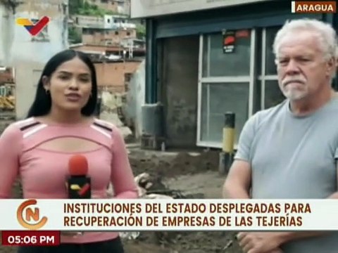 Comerciantes de Las Tejerías se recuperan poco a poco luego del deslave ocurrido el 8 de octubre