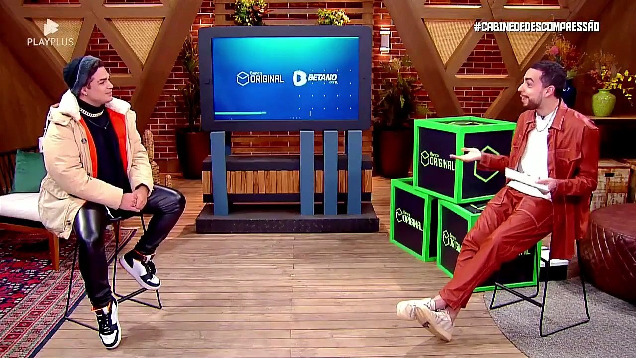 Cabine de Descompressão com Lucas, sétimo eliminado de A Fazenda 14