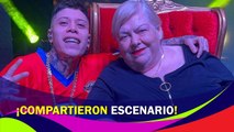 Santa Fe Klan y Paquita la del Barrio compartieron escenario.