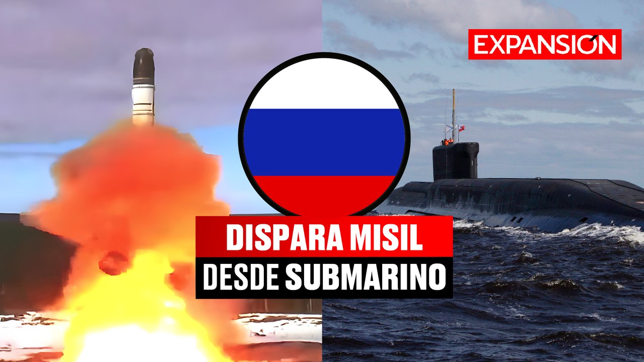RUSIA LANZA MISIL desde SUBMARINO ATÓMICO en ENSAYO NUCLEAR | ÚLTIMAS NOTICIAS
