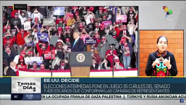 Resultados de elecciones de medio término en Estados Unidos serán espejo con las presidenciales