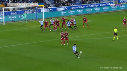 LaLiga 2 : Le coup franc de la saison pour Alavés !