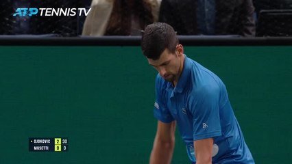 Rolex Paris Masters - Djokovic déroule contre Musetti