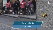 Balacera en pleno Centro Histórico de la CDMX deja 3 lesionados