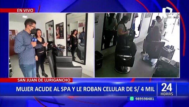 San Juan de Lurigancho: delincuente ingresa a Spa y roba 4 mil soles