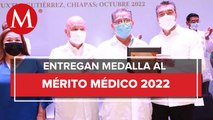 Gobernador de Chiapas reconoce vocación de trabajadores de la salud