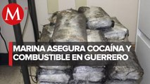 Marina asegura más de mil kilos de cocaína en Guerrero; hay 8 detenidos