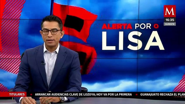 Lisa' se aleja de Tabasco, pero remanentes causan lluvias fuertes en Veracruz