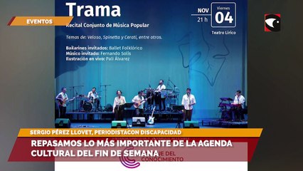 Sala Cinco |Repasamos lo más importante de la agenda cultural del fin de semana