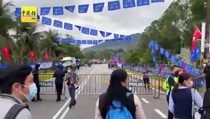 ◤2022全国大选◢槟警方一哥 亲到峇东埔巡视 2022-11-05 at 9.00.13 AM