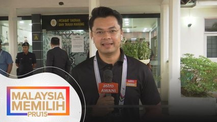 PRU15 | Perkembangan semasa di Marang (Setakat jam 8.00 pagi)